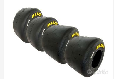 gomme kart maxxis soft prime nuove