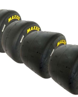 gomme kart maxxis soft prime nuove