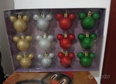 box 12 palline di natale disney Mickey Mouse