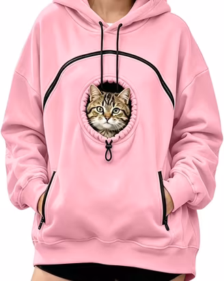 Felpa porta Gatto