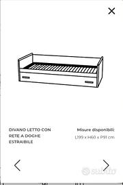 Letto Mondo convenienza Giessegi
