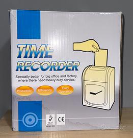 orologio timbra cartellino / conta ore