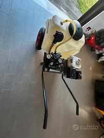 Motopompa irroratrice a cariola comet crrc 125