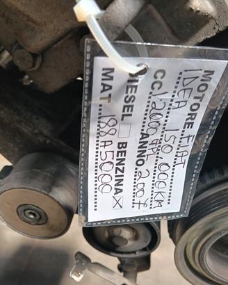 MOTORE FIAT IDEA DEL 2007