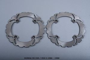 Dischi anteriore per HONDA CB 350 450 S 1986 1988