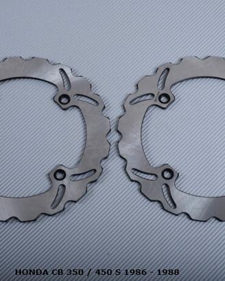 Dischi anteriore per HONDA CB 350 450 S 1986 1988