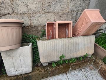 Vasi varie dimensioni vasca per stagno - giardino