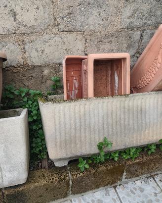 Vasi varie dimensioni vasca per stagno - giardino