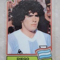 Maradona figurina panini football superstars 1984