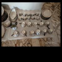 servizio piatti rosenthal ceramica argento