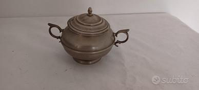 Zuccheriera in alpaca