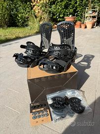 Attachi snowboard Burton Genesis X taglia M