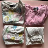 Set pigiama Original Matines bambina 2 anni cotone