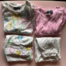 Set pigiama Original Matines bambina 2 anni cotone