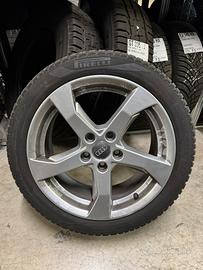 cerchi originali audi da 17 + gomme Pirelli 4s