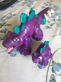 Dinosauri colorati semovibili