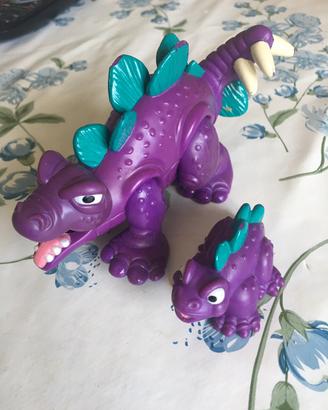 Dinosauri colorati semovibili