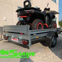 Rimorchio Ellebi basculante frenato