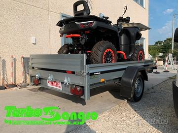 Rimorchio Ellebi basculante frenato