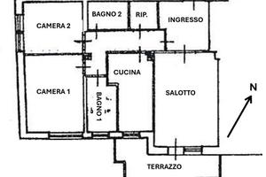 Ampio appartamento con garage in centro Belluno