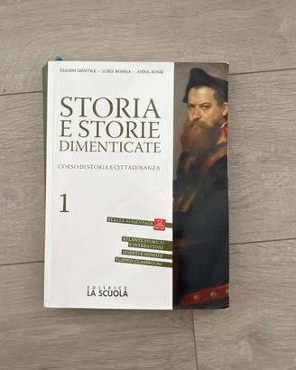 Storia e storie dimenticate 1, libro scolastico