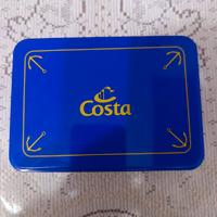 Costa Crociera carte da gioco cofanetto in latta