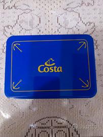 Costa Crociera carte da gioco cofanetto in latta
