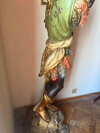 Lampadario da terra moro veneziano