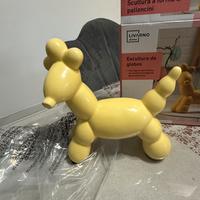 Statua cane ceramica