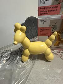 Statua cane ceramica