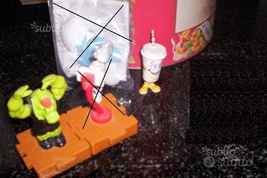 Happy Meal McDonalds: Flubber, Space Jam, bicchier