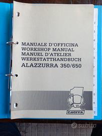 CAGIVA ALAZZURRA: MANUALE OFFICINA 