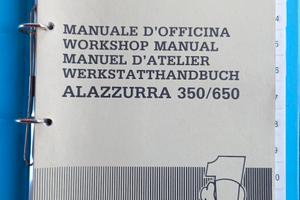 CAGIVA ALAZZURRA: MANUALE OFFICINA 