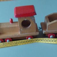 Trenino in legno vinteg 