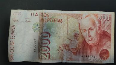 BANCONOTA 2000 PESETAS