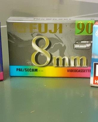 Lotto 3 cassette 8mm vergini anni 90