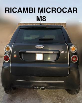 Microcar M8 ricambi originali