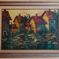 Dipinto con autentica A.  Atzori