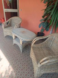 Poltrone vimini 