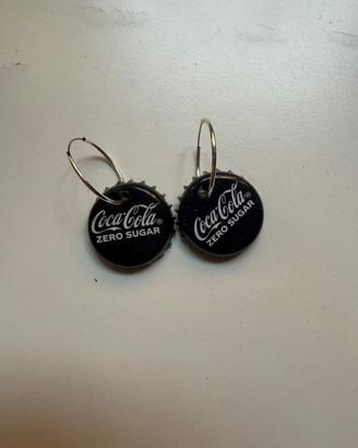 orecchini "coca cola"