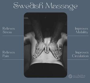 Massaggi svedesi e rilassanti - a domicilio