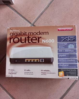 modem router sitecom x5 n600