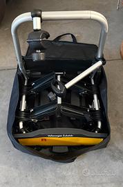Portabici VW gancio traino + borsa originale