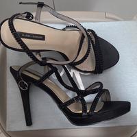 Sandali eleganti cerimonia mis.39 nero