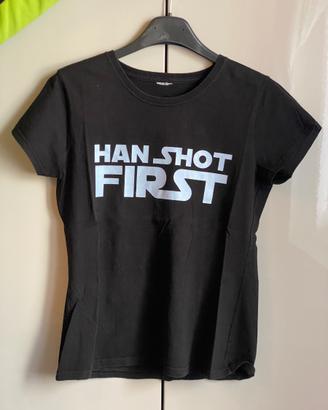 Maglietta Star Wars - Han shot first
