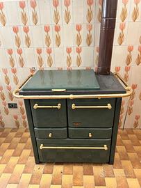 Cucina economica a legna