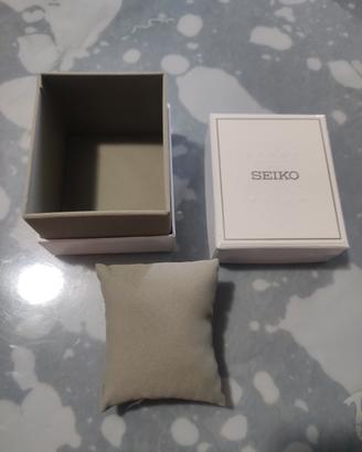 Scatola/box orologi Seiko (nuova)