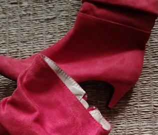 Stivaletto rosso  n° 39  