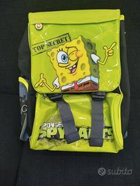 Zaino SPONGEBOB nuovo con etichette