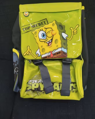 Zaino SPONGEBOB nuovo con etichette